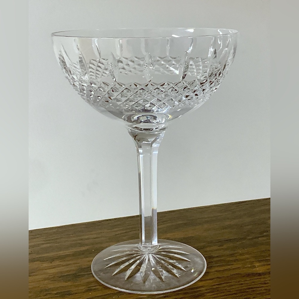 Waterford Crystal Elegant Clear Glass Coupe